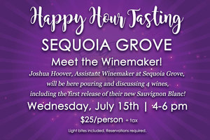 Meet the Winemaker! Sequoia Grove