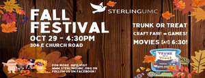 Fall Festival at Sterling UMC!