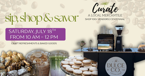 Sip, Shop & Savor at Curate Mercantile