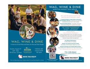 Wag, Wine & Dine, A Culinary Adventure for You And Your Pup!