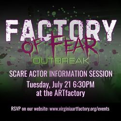 Factory of Fear Scare Actor Information Session