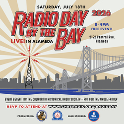 Radio Day by the Bay - LIVE IN ALAMEDA - FREE!