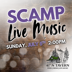 Scamp Live at 41 North Tavern | St. John, IN | July 5