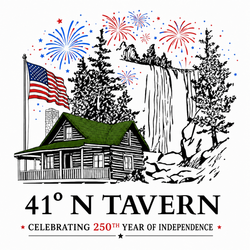 Fireworks at 41 North Tavern on 3rd July - 9pm onwards