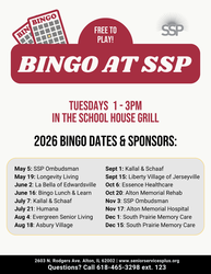 Free Bingo at Senior Services Plus - Alton, IL
