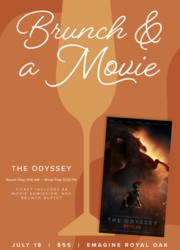Brunch & A Movie At Emagine Royal Oak