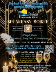 Virigina B. Andes Volunteer Community Clinic Speakeasy Soiree - July 30, 2026