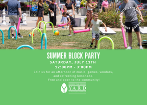 THE YARD AT FISHERS DISTRICT TO HOST SUMMER BLOCK PARTY