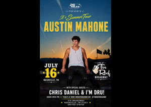 Austin Mahone's It's Summer Tour - Live at Tin Roof Broadway