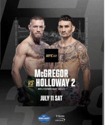 UFC 329: MCGREGOR vs. HOLLOWAY 2 At Select Michigan Theaters