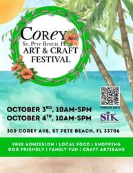 Corey Avenue Art & Craft Festivals October 3 & 4, 2026