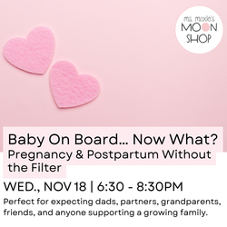 Baby On Board... Now What? Pregnancy & Postpartum Without the Filter