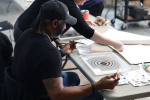 Suminagashi: Tree Ring Workshop at the Botanical Gardens