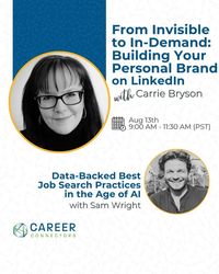 From Invisible to In-Demand: Building Your Personal Brand on LinkedIn