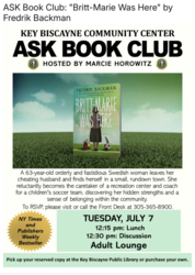 ASK Book Club: Britt-Marie Was Here