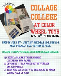 Collage College - free art making event