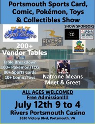 Portsmouth Sports Card, Pokemon, Comic & Collectibles Show
