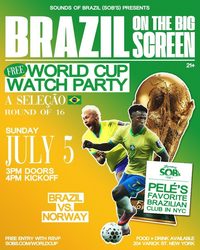 Brazil On The Big Screen: Brazil vs Norway