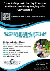 How to Support Healthy Knees for Pickleball and Keep Playing with Confidence