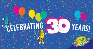 Crayola Factory 30th Birthday: FREE Celebration Event