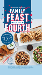 Taziki's 4th of July Weekend Feast!