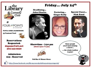 The Library Comedy Club Show