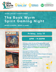 The Book Wyrm Spirit Gaming Night