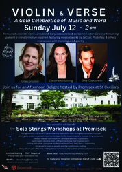 Violin & Verse – A Gala Celebration of Music and Word