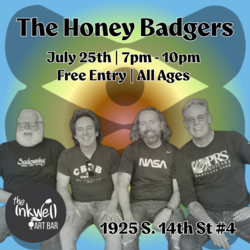 The Honey Badgers Live at The Inkwell - Free Entry