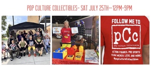 Pop Culture and Collectibles Toy Vendor Show at Aurora Cineplex--Sat July 18th from 12-9pm--FREE