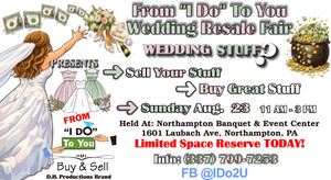 From "I Do" To You: Wedding Resale Fair