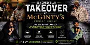 DC Comedy Club Takeover – Live at McGinty’s Public House | Stand Up Comedy