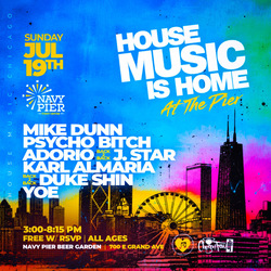 House Music is Home at Navy Pier. Free w RSVP.