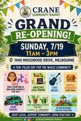Crane Community Market Grand Re-Opening