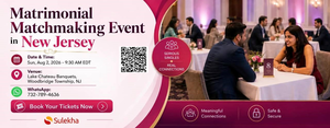 Matchmaking Event for Indian Singles – New Jersey