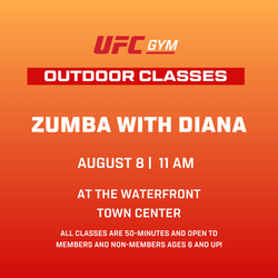 UFC Gym at The Waterfront: Outdoor Zumba Class