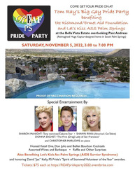 REAF and Tom Ray's Big Gay Pride Party