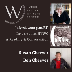 WHEN ALL THE MEN WORE HATS: A Reading and Conversation with Susan Cheever and Ben Cheever (In-person