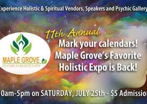 11th Annual Maple Grove Psychic & Holistic Expo Returns This July