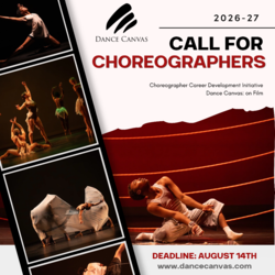 Dance Canvas Choreographer Career Development Initiative