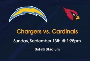 2026 Chargers vs Cardinals