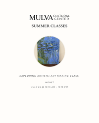 Summer Classes Series: Exploring Artists Art Making Class – Monet