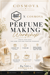 Signature Perfume Making Workshop w/ COSMOVA