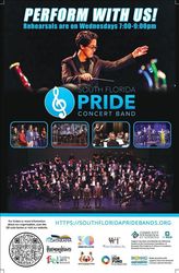 Perform with The South Florida Pride Bands
