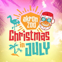 Akron Zoo's Christmas in July