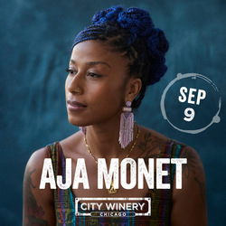 aja monet live at City Winery Chicago Sept 9 (two shows)