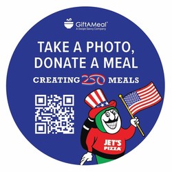 Jet’s Pizza Partners with GiftAMeal to Help Donate 10,000 Meals Throughout July