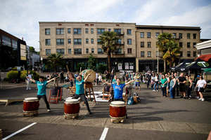 Free Taiko Performance in Roseway