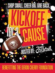 Kickoff for a Cause benefiting the Deron Cherry Foundation