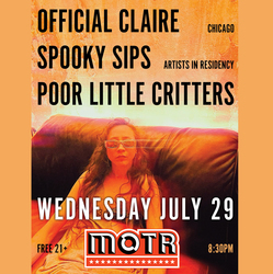 Official Claire (Chicago), Spooky Sips, Poor Little Critters